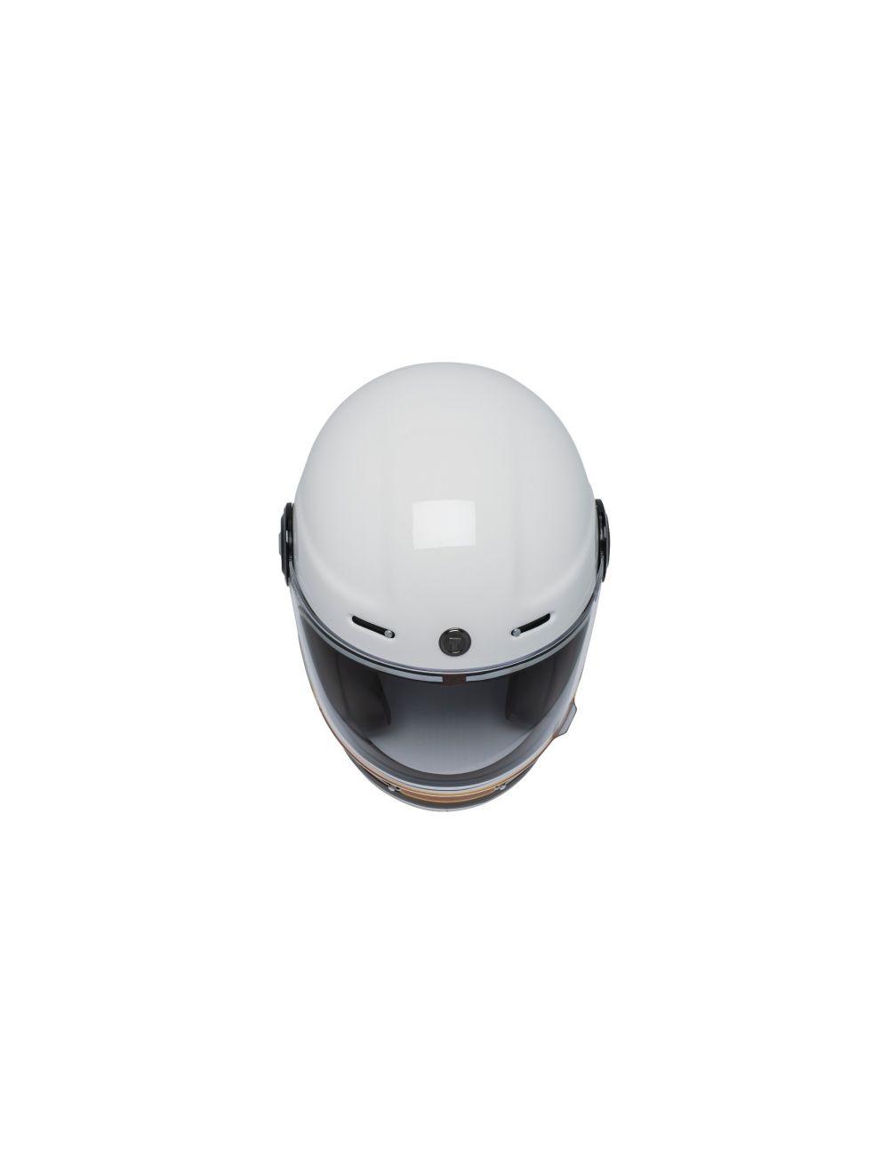 TORC T102ISO24 T-1 Retro Full Face Helmet [ISO Bars Graphic] (Large)