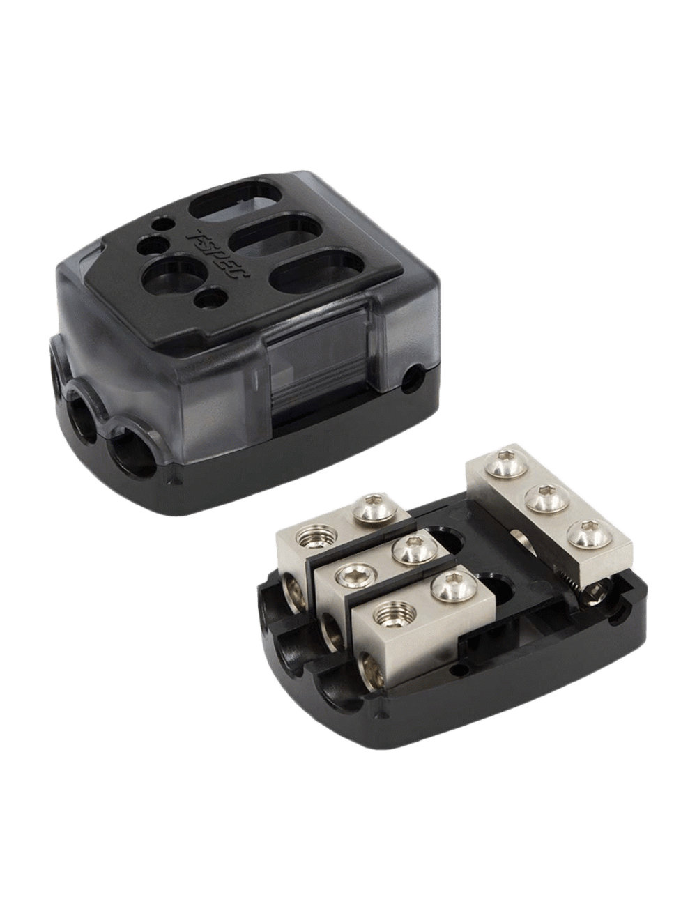 T-Spec V-DIST-PWR MANL Three Position Distribution Block