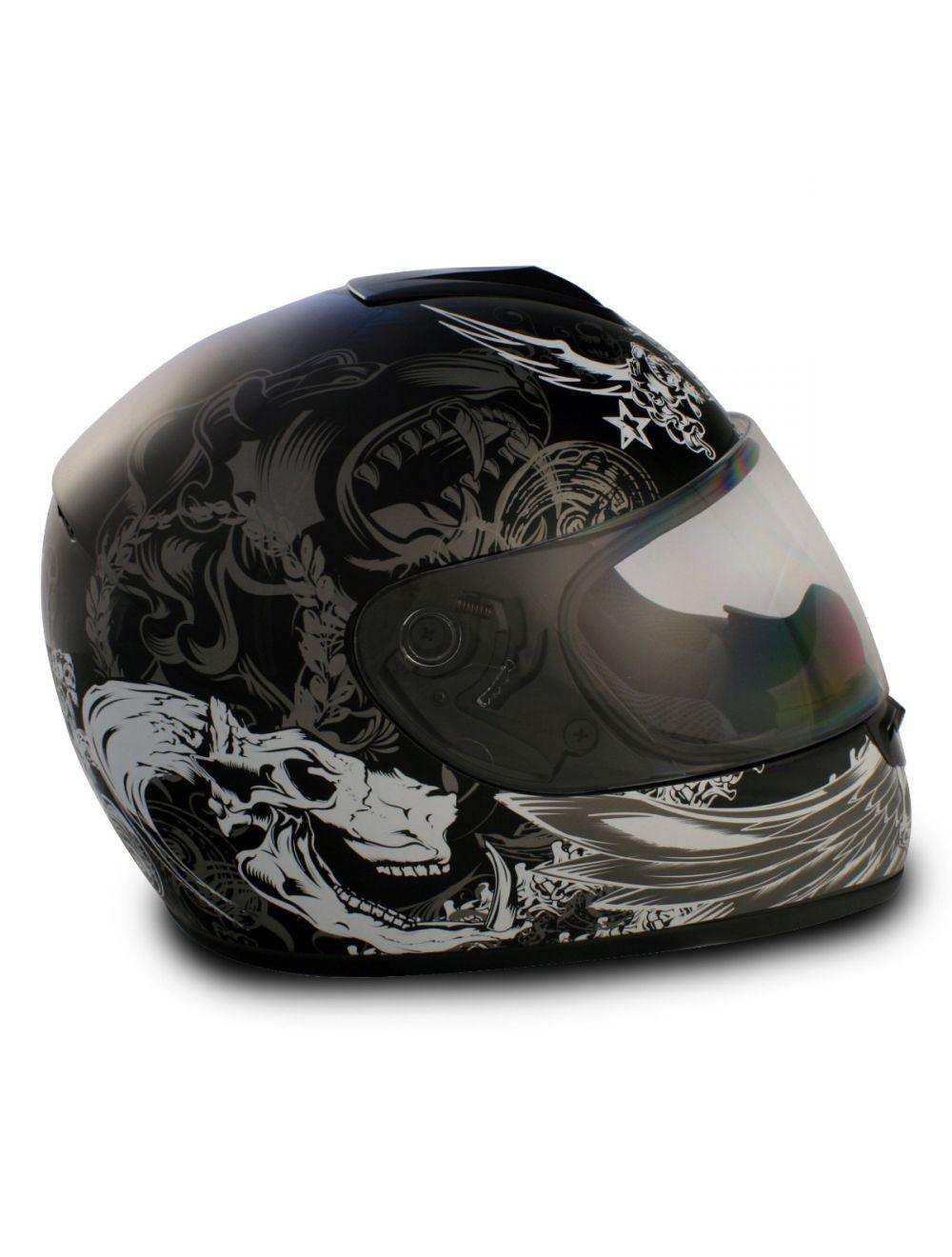 Torc V13605DA21 VCAN Full Face Helmet