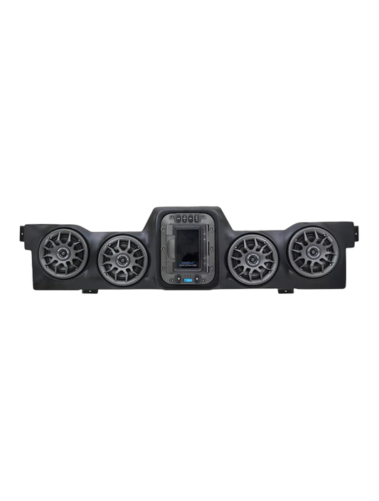 SSV Works WP-CMO4 Can-Am Maverick Overhead Bluetooth iPod/iPhone Weather Proof (4) 6.5 Marine Speaker Sound Bar and Stereo"