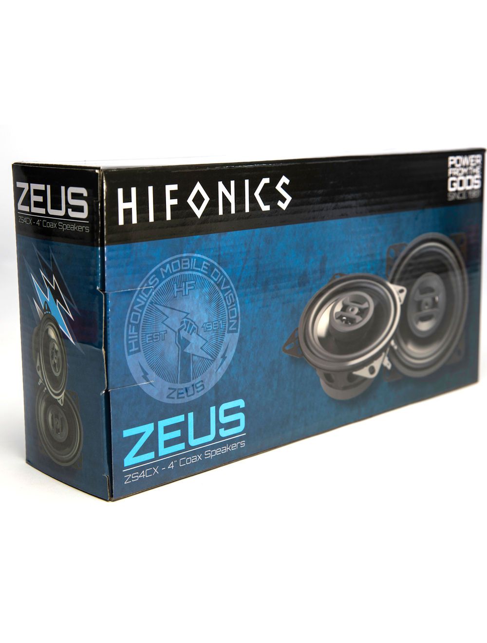 Hifonics ZS4CX 4 inch Zeus Series car audio coaxial speaker system