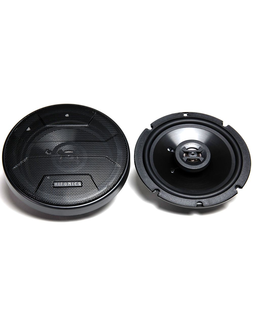 Hifonics ZS65CXS 300W MAX 6.5" Zeus Shallow Mount Coaxial Car Speakers