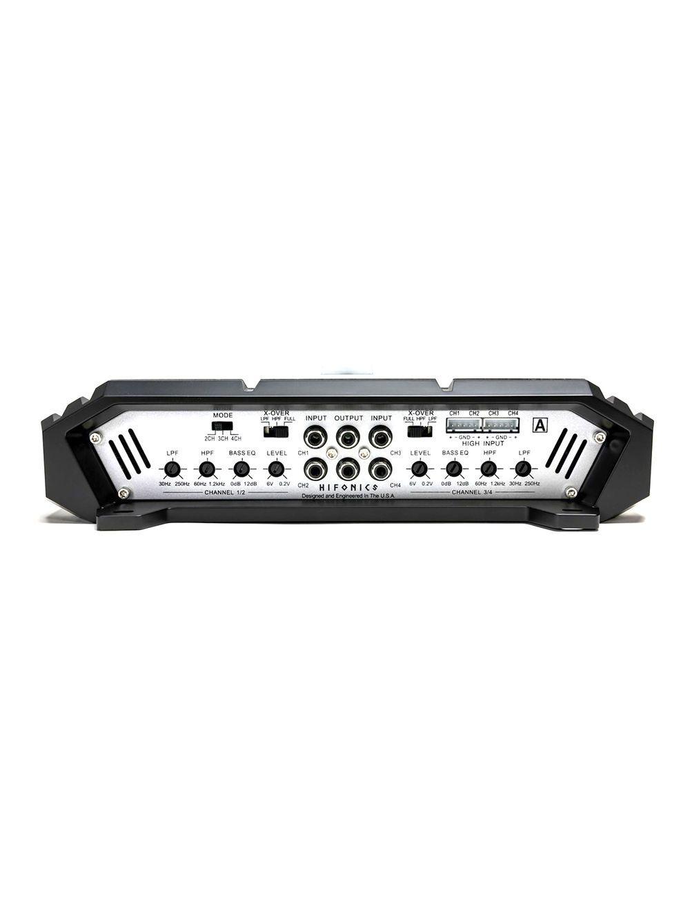 Hifonics ZXX-600.4 Zeus 4 Channel Bridgeable Amplifier